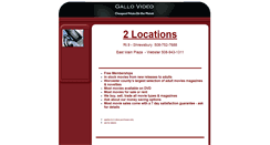 Desktop Screenshot of gallovideo.com